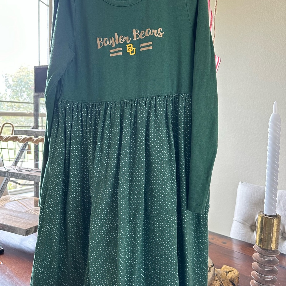 Baylor bears  long sleeve dress